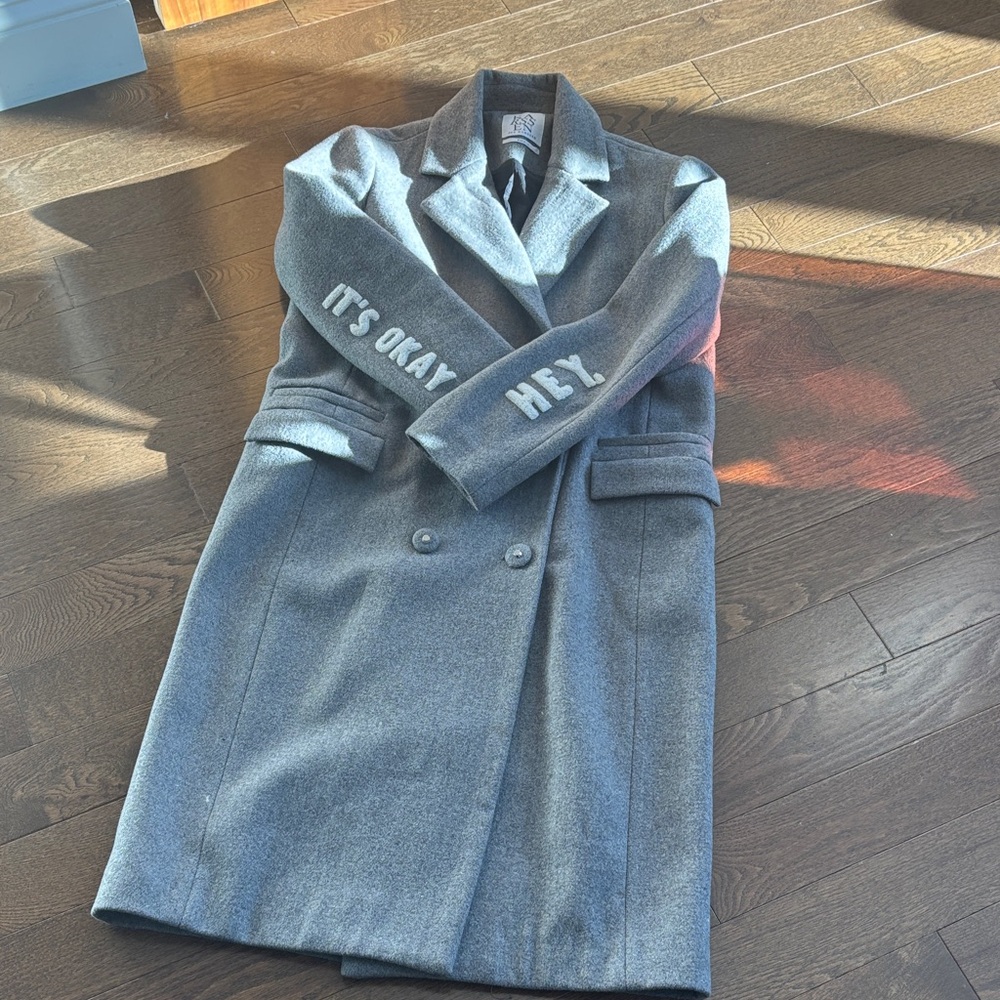 ONE DAY ONLY PRICE DROP Zoe Karssen Gray Wool Coat